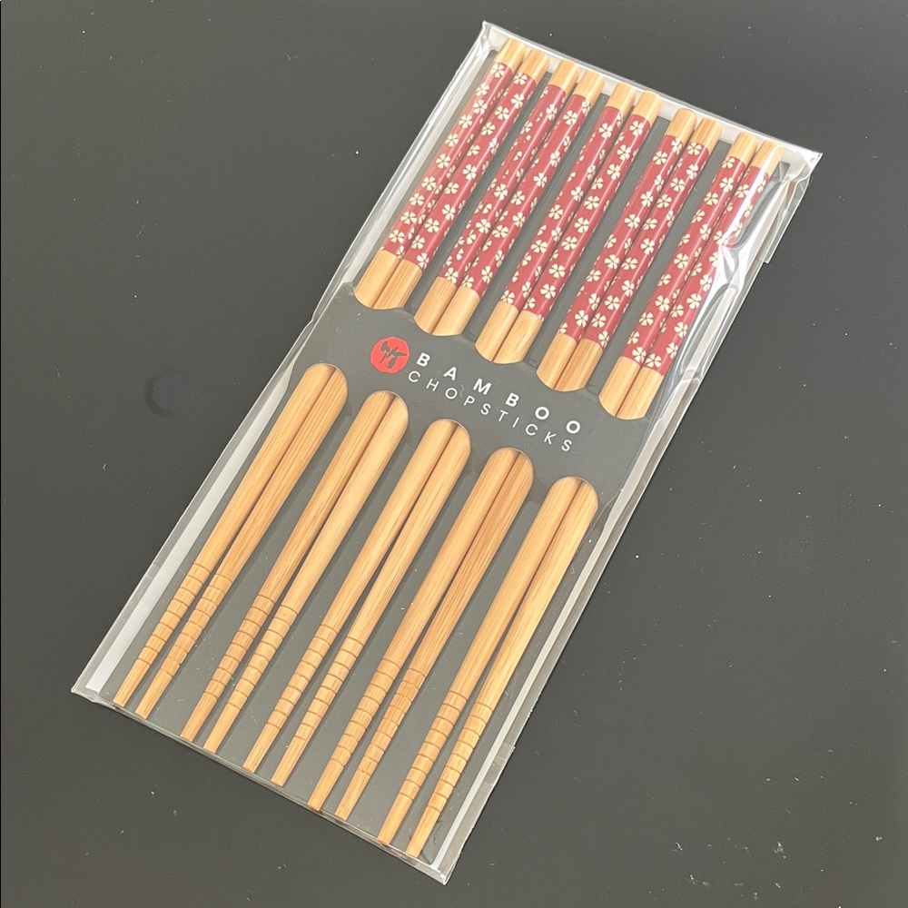 Japanese Bamboo Chopsticks Set